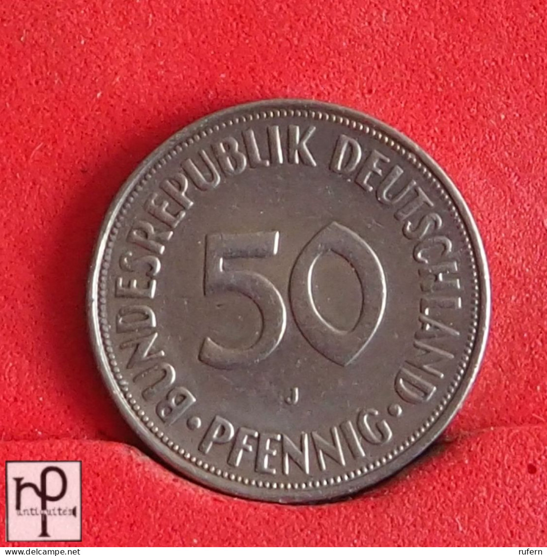 GERMANY 50 PFENNIG 1973 J -    KM# 109,2 - (Nº55096) - 50 Pfennig