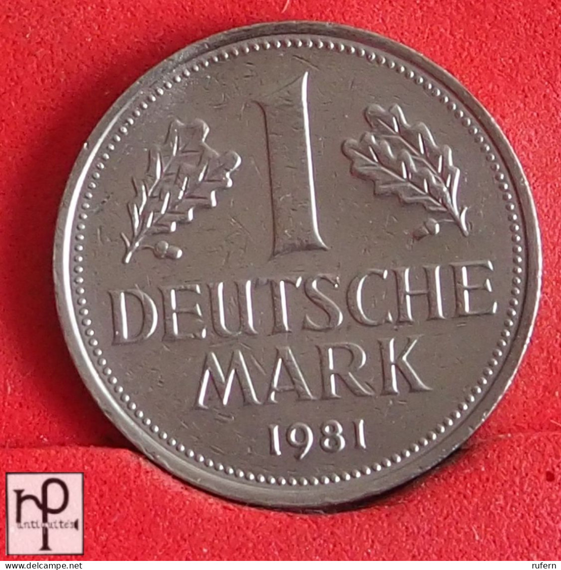 GERMANY 1 MARK 1981 D -    KM# 110 - (Nº55101) - 1 Marco