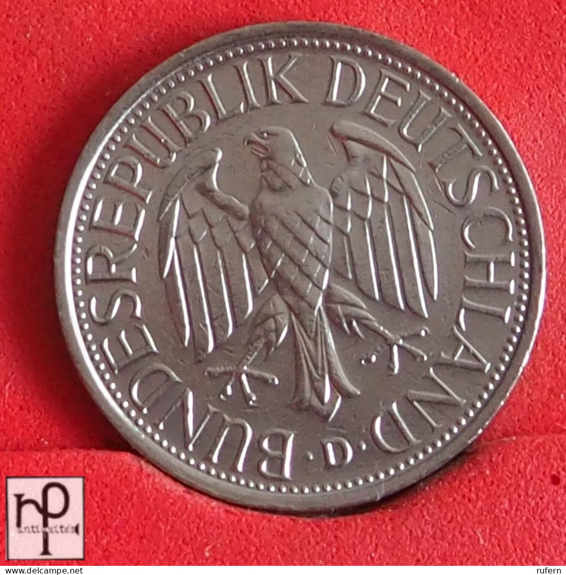 GERMANY 1 MARK 1981 D -    KM# 110 - (Nº55101) - 1 Mark