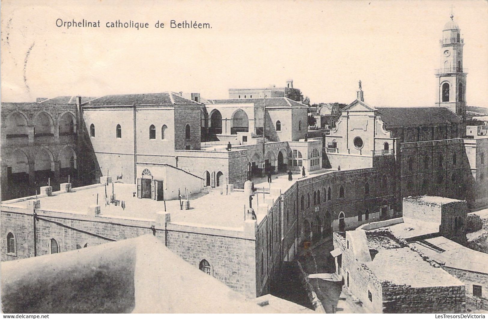 PALESTINE - BETHLEHEM - Orphelinat Catholique - Carte Postale Ancienne - Palestina