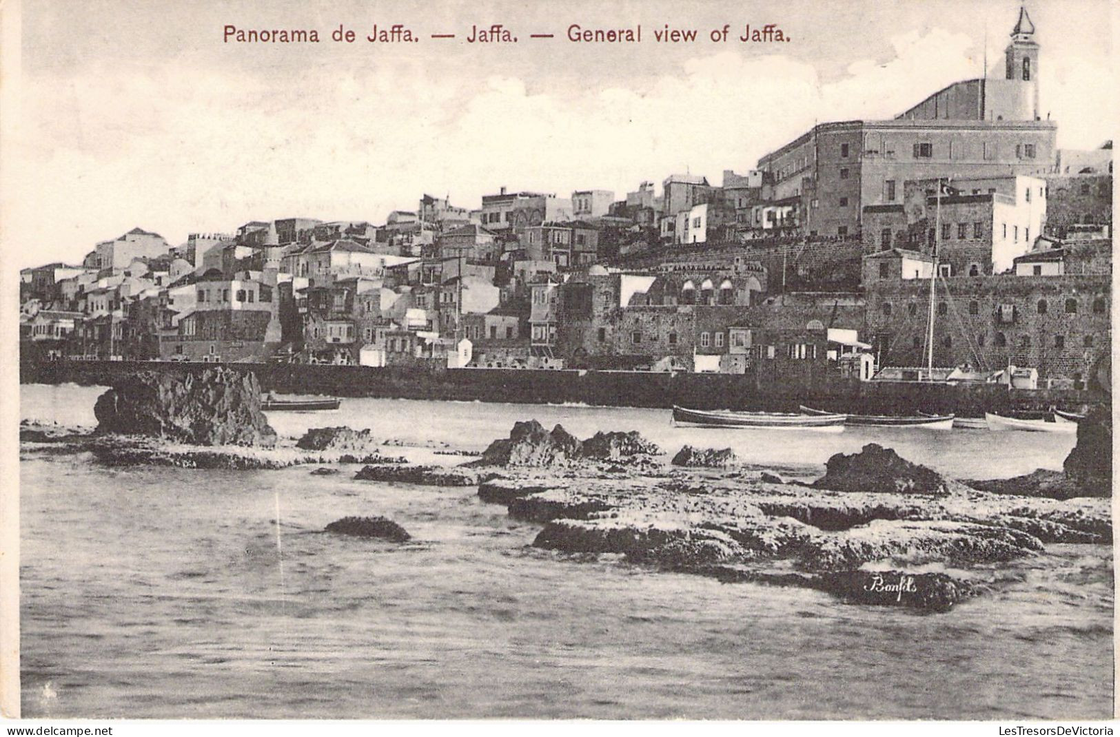 TURQUIE - Jaffa - Panorama - Carte Postale Ancienne - Turquia