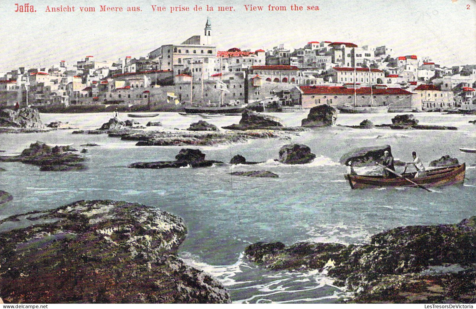 TURQUIE - Jaffa - Vue Prise De La Mer - Carte Postale Ancienne - Turquie