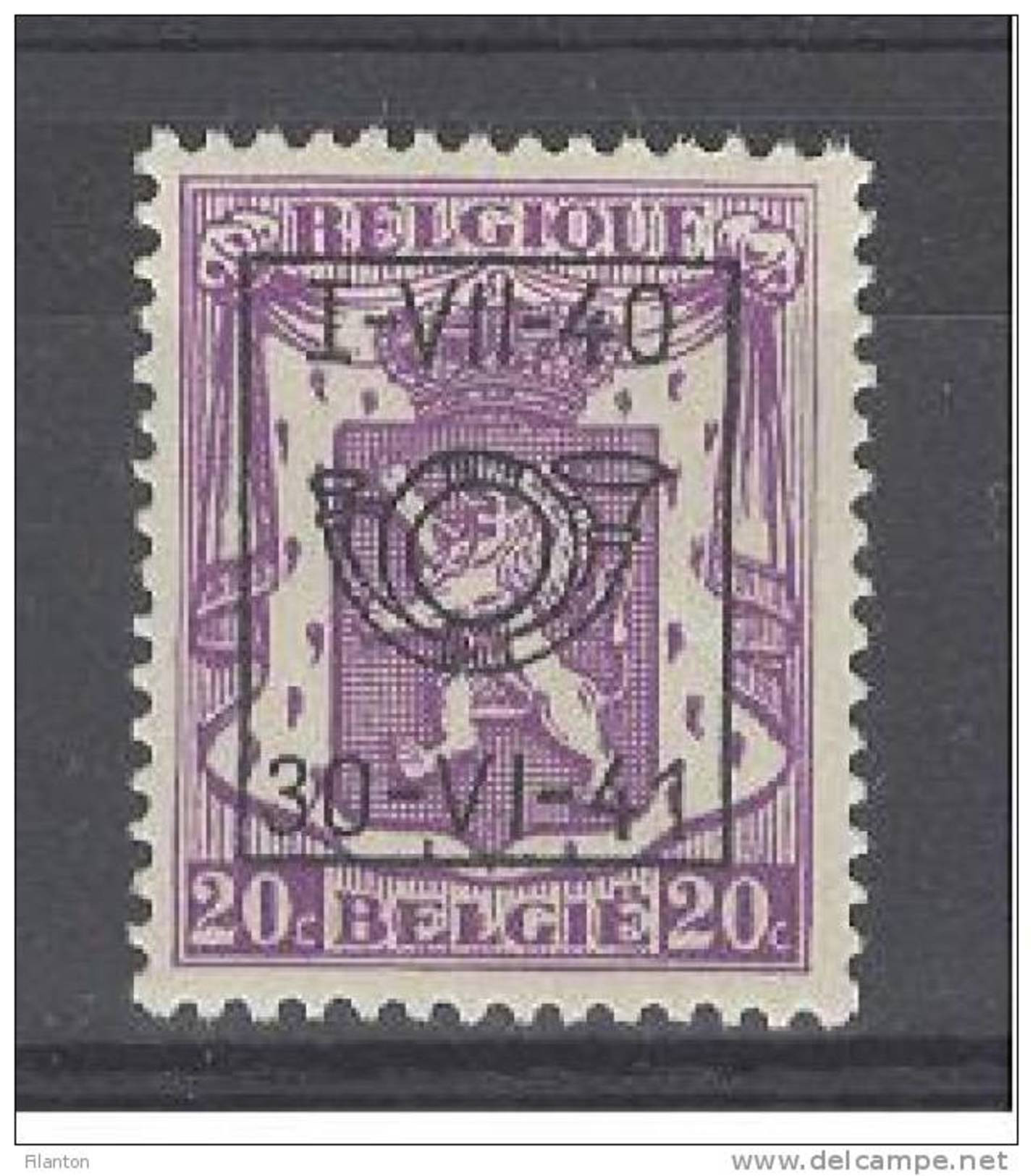 BELGIE - OBP Nr PRE 450 - Typo - Klein Staatswapen - Préo/Precancels - MNH** - Typo Precancels 1936-51 (Small Seal Of The State)