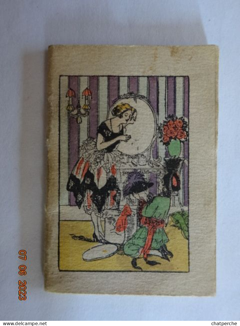 CALENDRIER  ANNEE 1929 FEMME ESSAYANT UN CHAPEAU - Petit Format : 1921-40