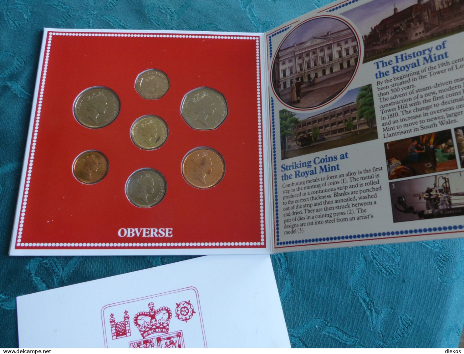 1985 ROYAL MINT  UK Uncirculated Coin Set In Presentation Folder   #p6 - Mint Sets & Proof Sets