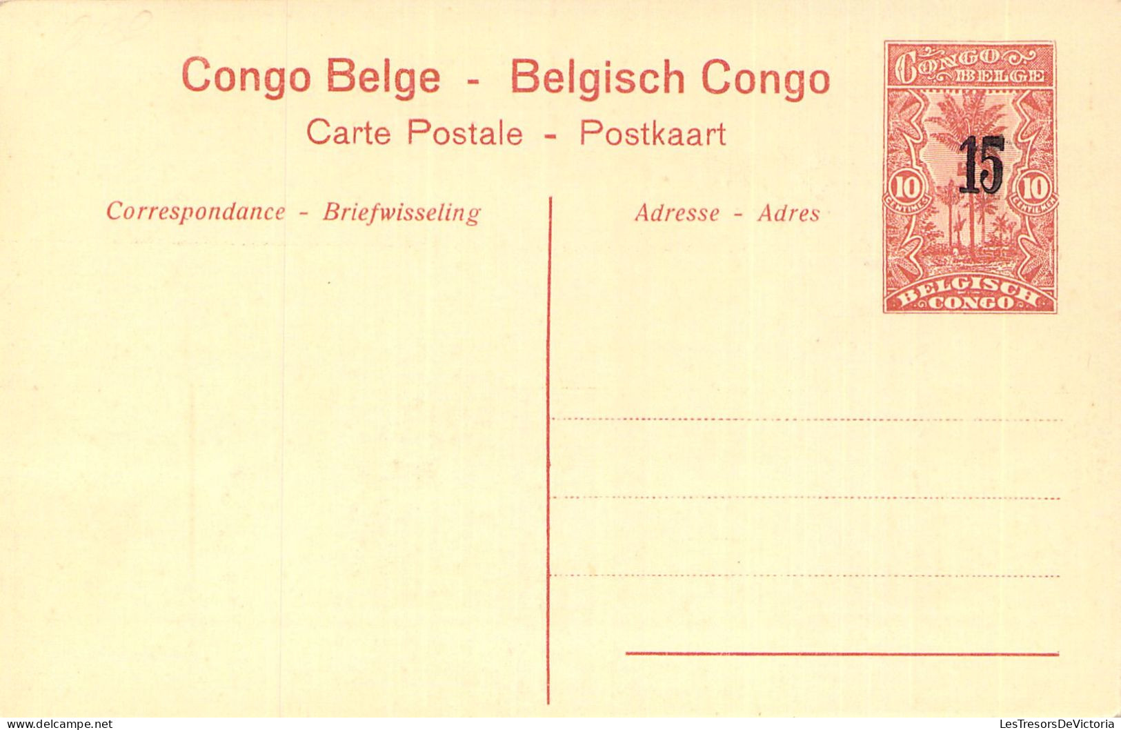 CONGO BELGE - Elisabethville - Les Premiers Moyens De Transport - Carte Postale Ancienne - Congo Belge