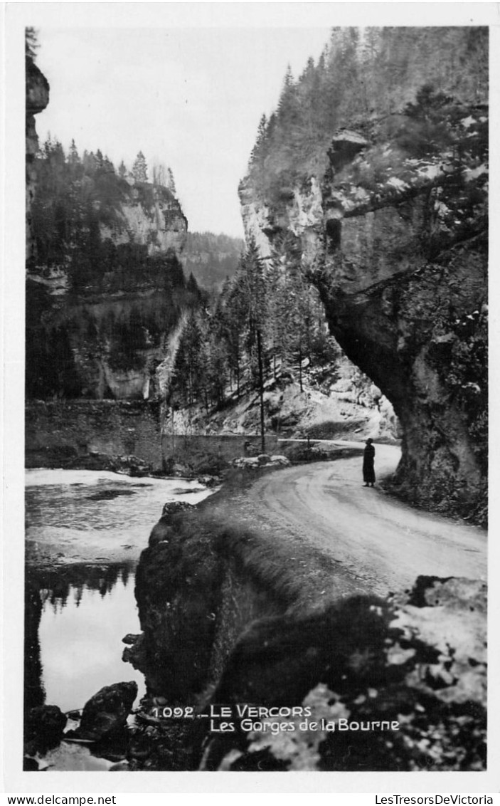 FRANCE - 38 - LE VERCORS - Les Gorges De La Bourne - Edition La Cigogne - Carte Postale Ancienne - Autres & Non Classés