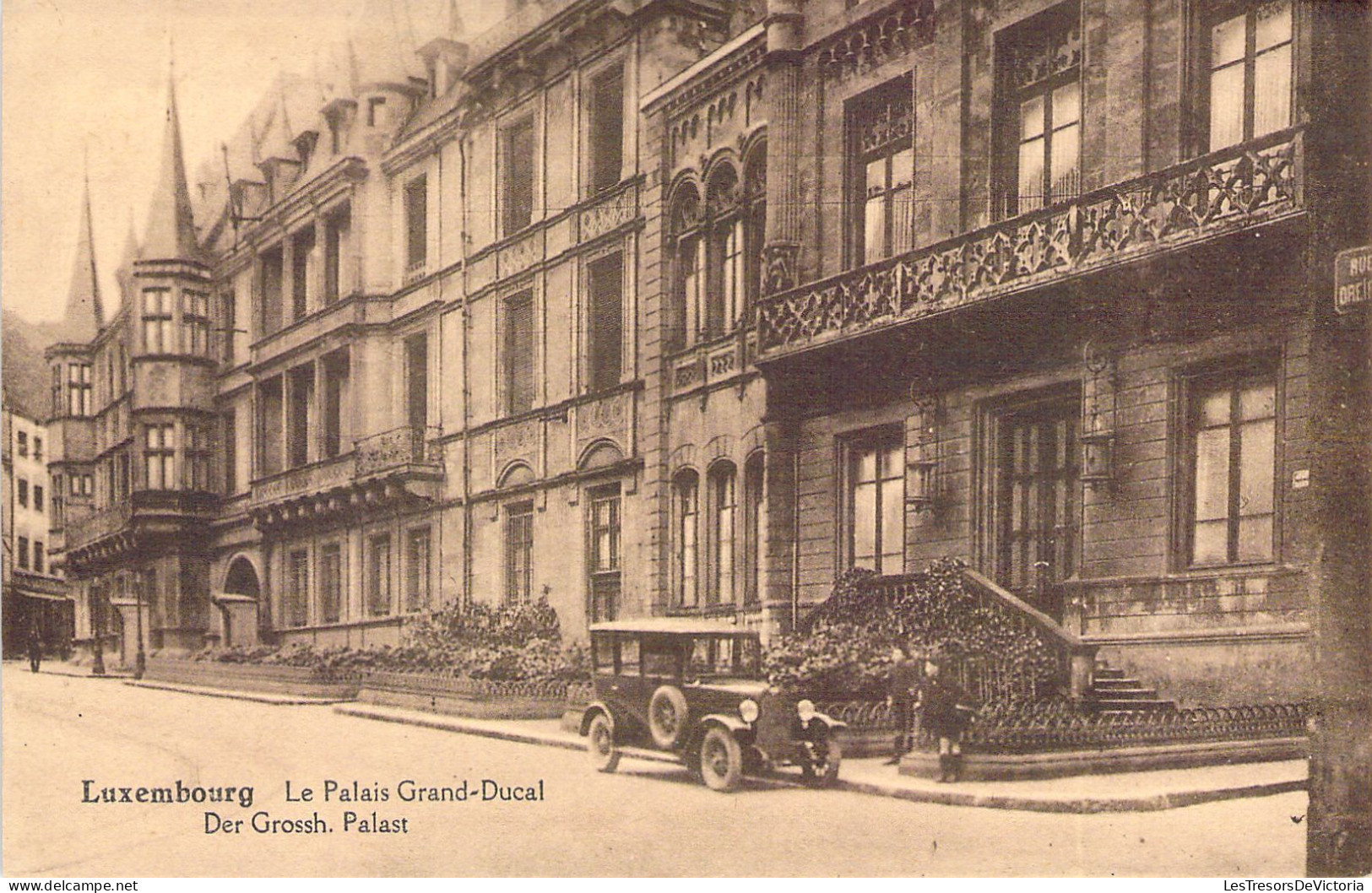 LIUXEMBOURG - Le Palais Grand Ducal - Carte Postale Ancienne - Luxemburg - Town