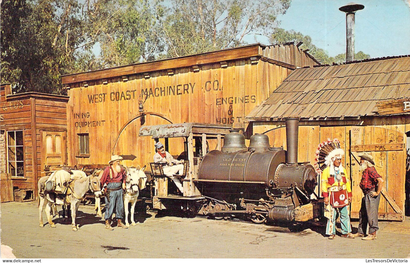 USA - Buena Park - Old Besty Knott's Berry Farm And Ghost Town - Carte Postale Ancienne - Andere & Zonder Classificatie