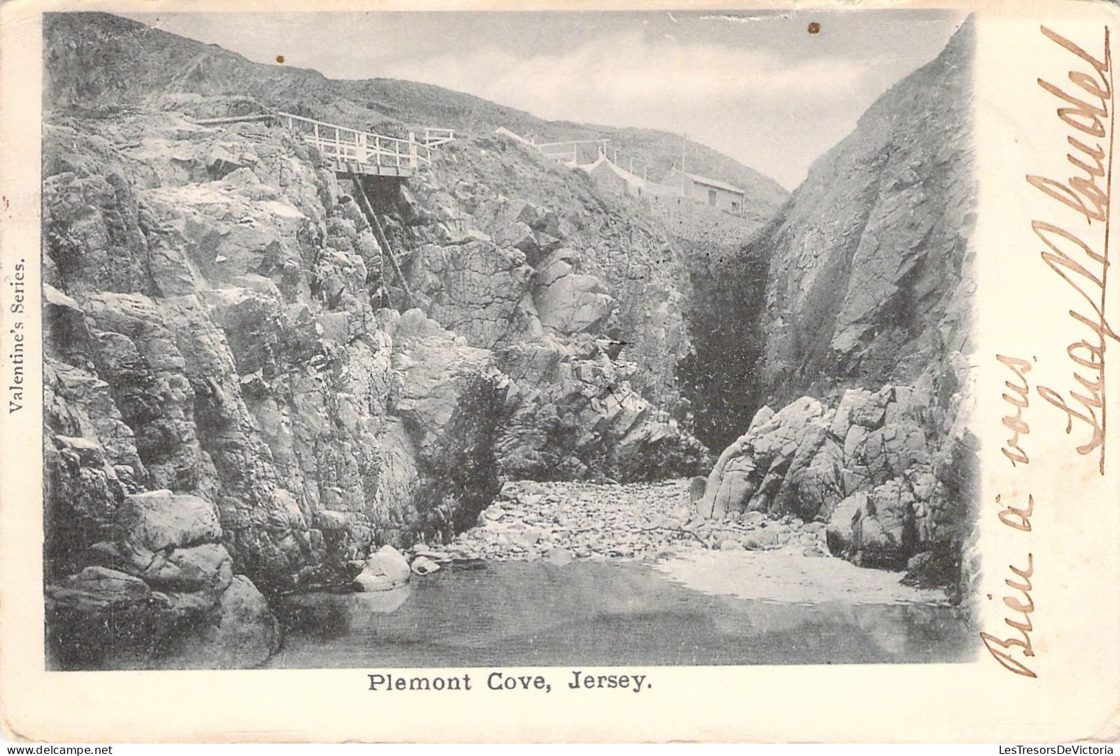 USA - Plemont Cove - Jersey - Carte Postale Ancienne - Andere & Zonder Classificatie