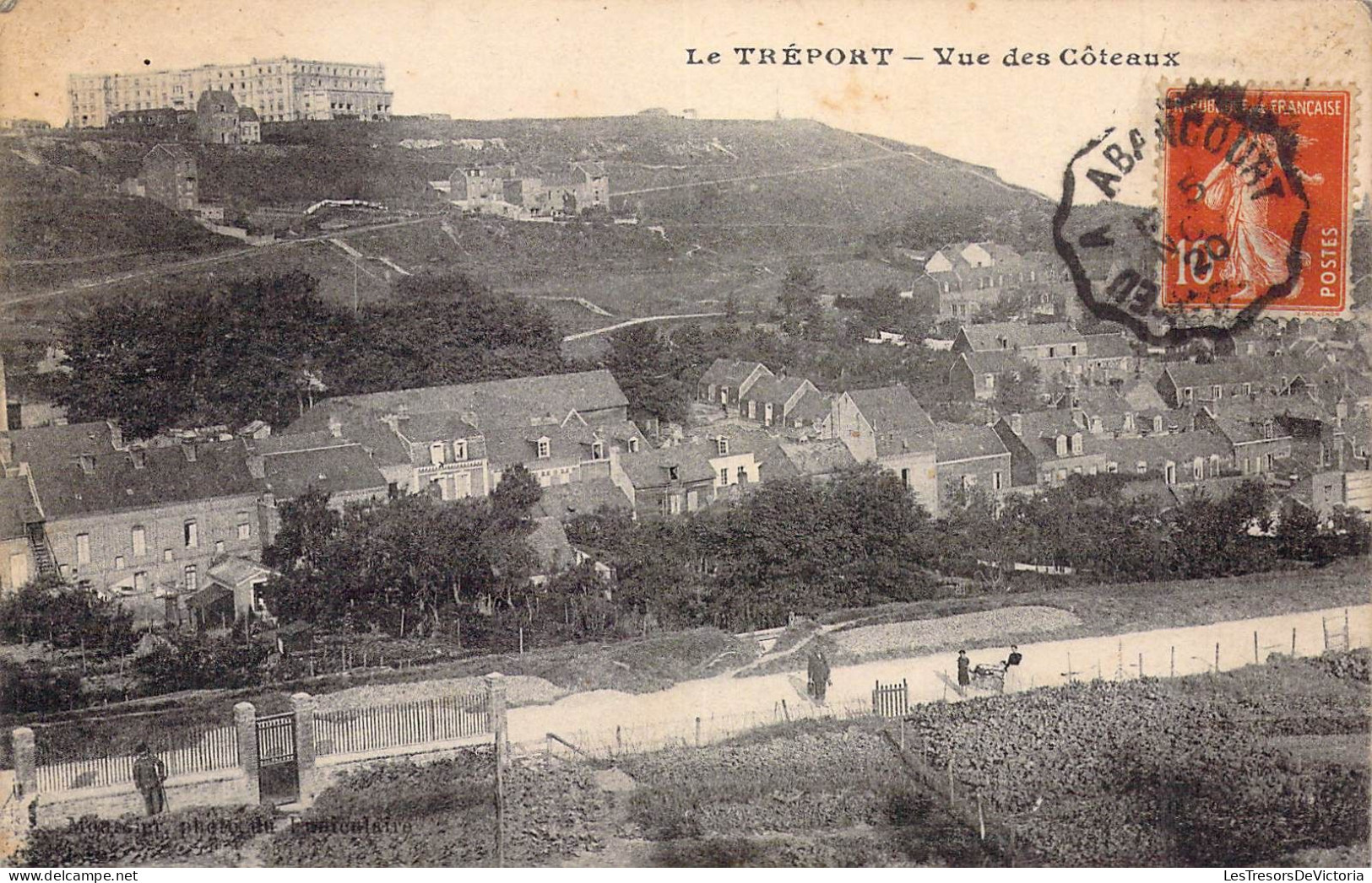 FRANCE - 76 - LE TREPORT - Vue Des Côteaux - Carte Postale Ancienne - Le Treport