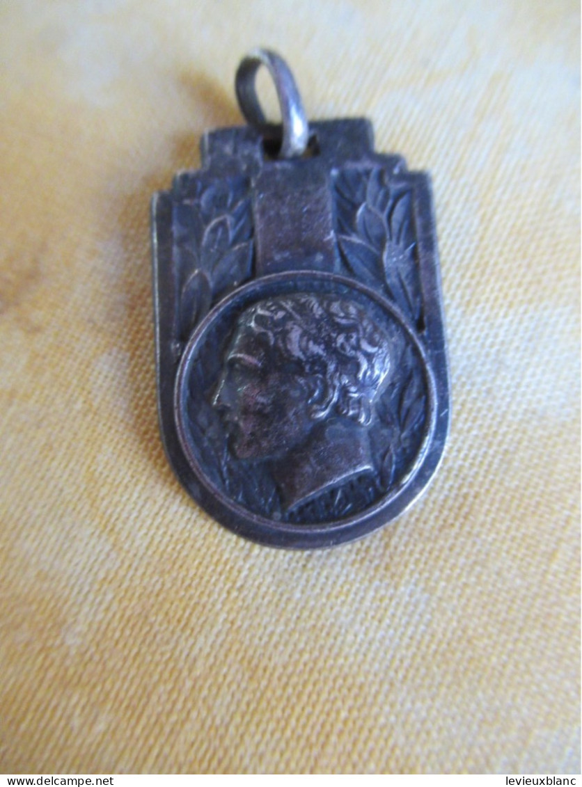 Petite Médaille De Sport/ Paris - Normandie/ Bronze Nickelé / Avec Profil D'homme Type "Cérés"/vers 1950-1960    SPO451 - Andere & Zonder Classificatie