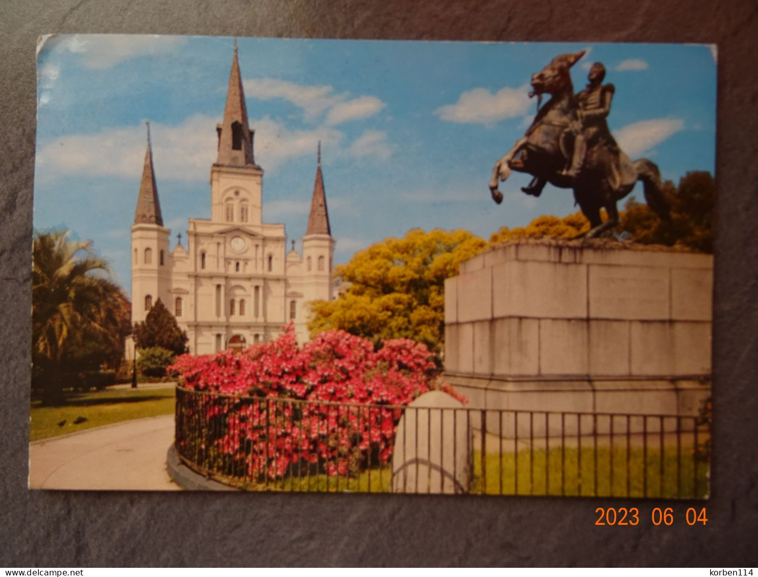 ST. LOUIS CATHEDRAL AND JACKSON MONUMENT - St Louis – Missouri