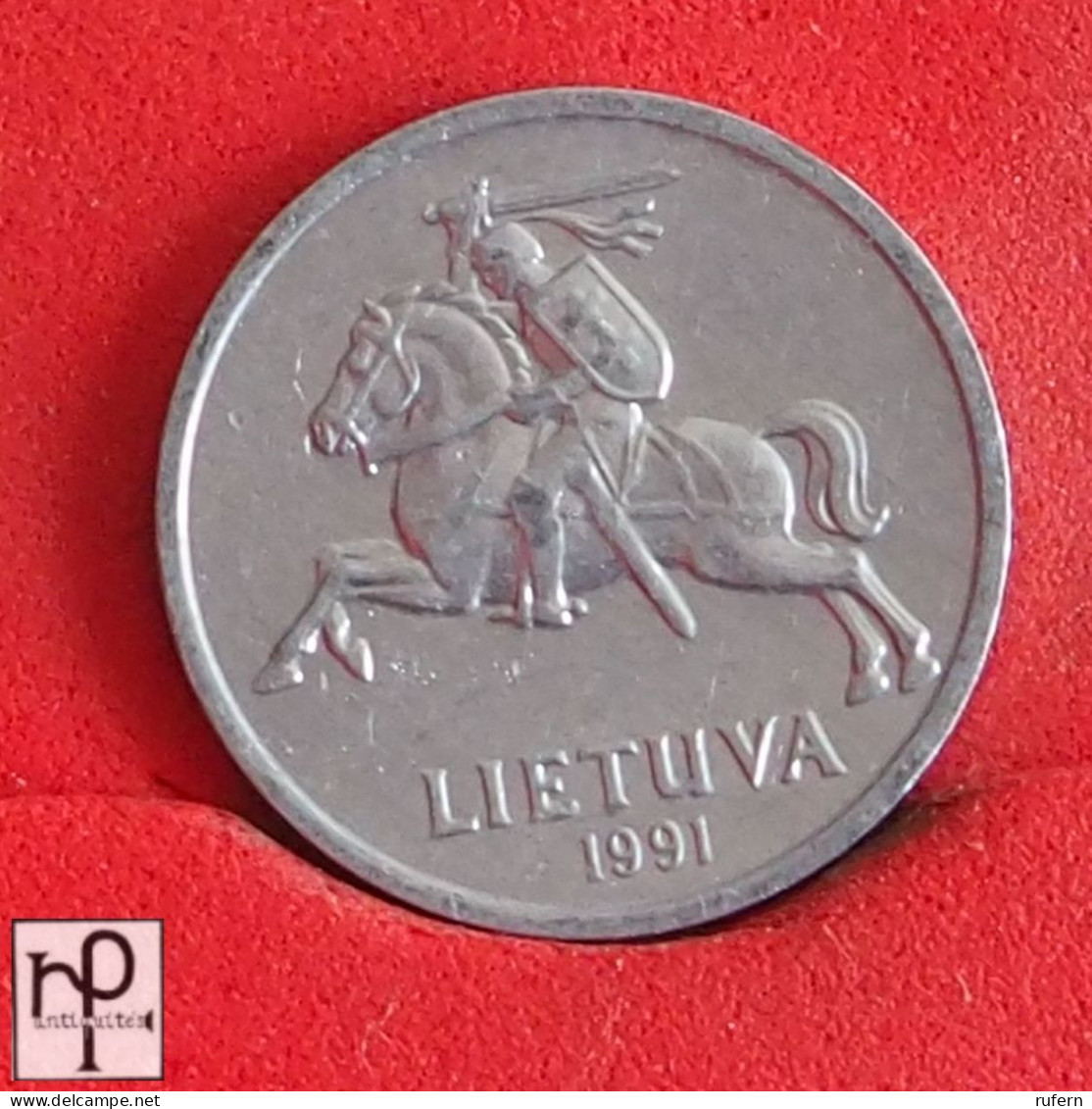 LITHUANIA 1 CENTAS 1991 -    KM# 85 - (Nº55175) - Litouwen