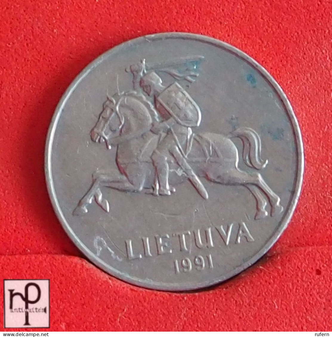 LITHUANIA 2 CENTAI 1991 -    KM# 86 - (Nº55176) - Lithuania