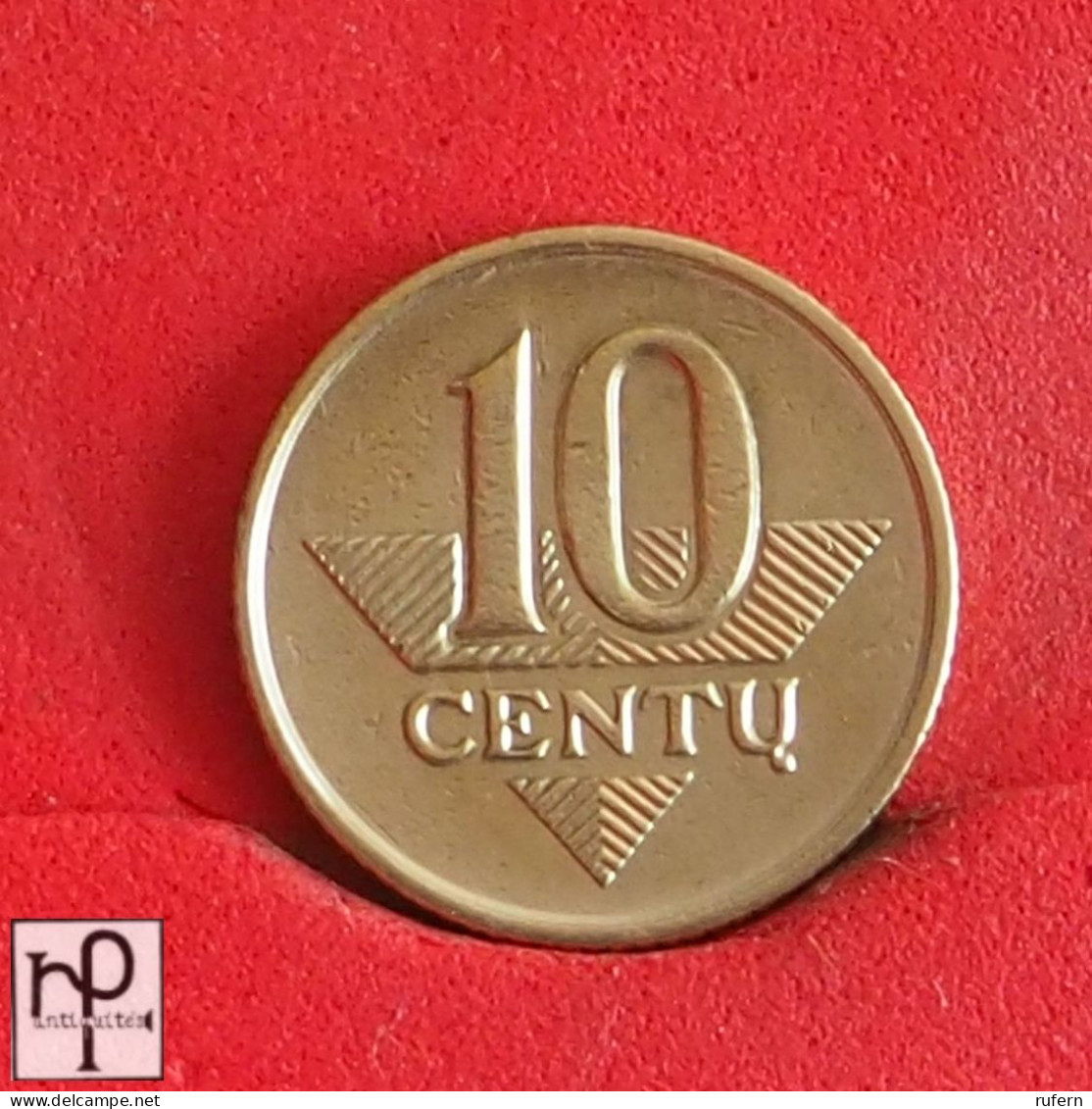 LITHUANIA 10 CENTU 1997 -    KM# 106 - (Nº55178) - Litauen