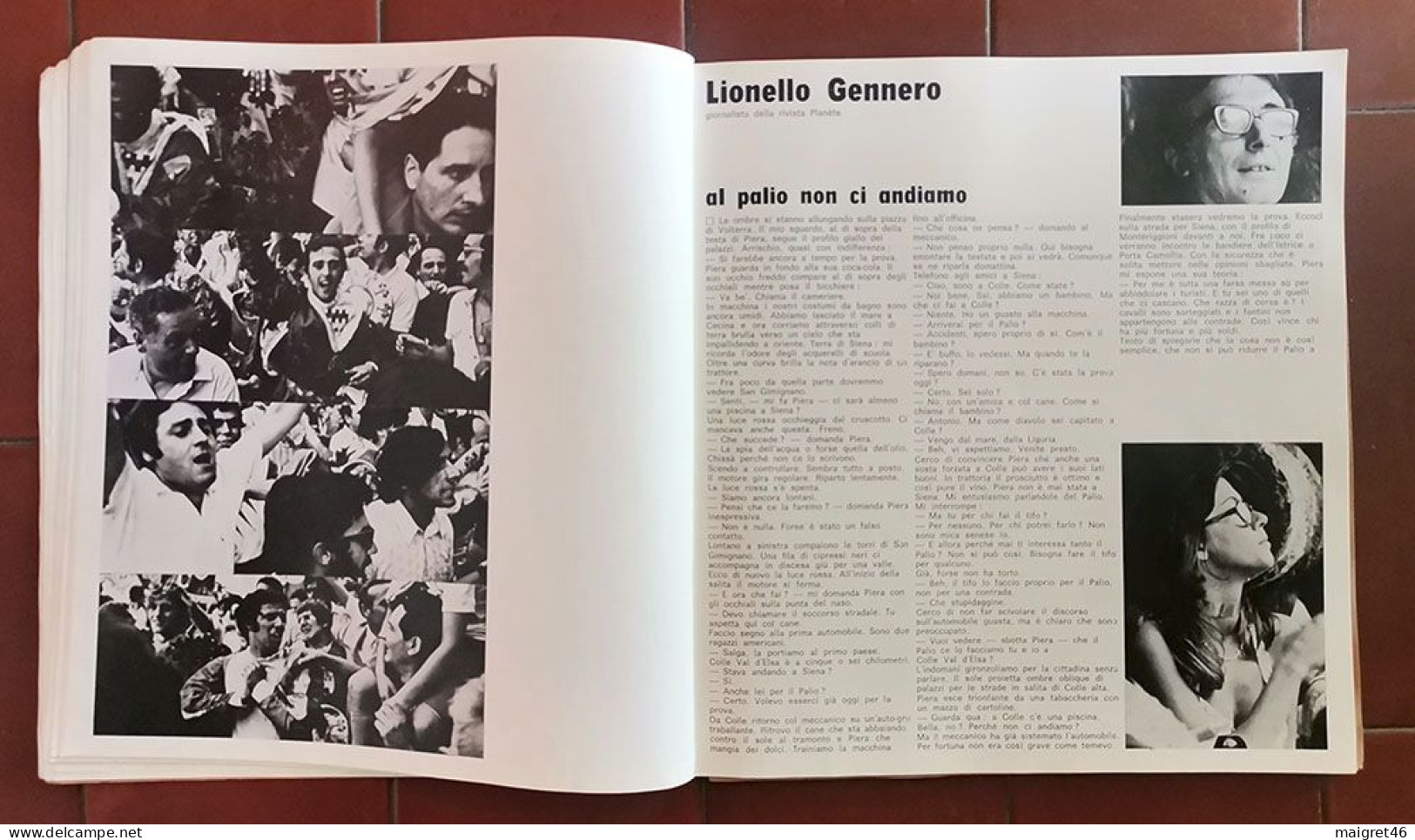 LIBRO DIESIRA PRIMA SELVALTA IN CAMPO CONTRADA DELLA SELVA VITTORIA 16 AGOSTO 1970 PALIO SIENA TIPOGRAFIA PERICCIOLI