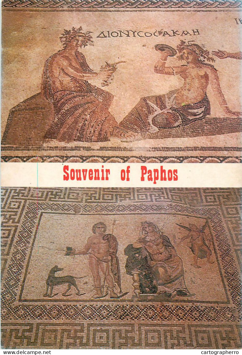 Cyprus Souvenir Of Paphos Ancient Mosaic - Chypre