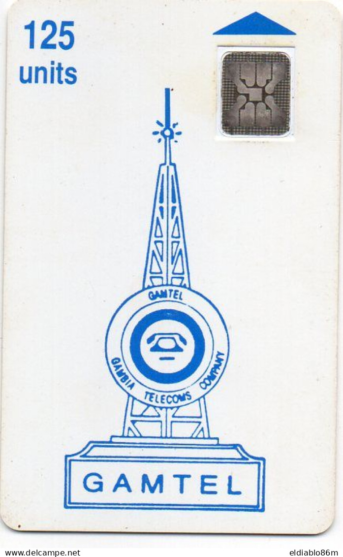 GAMBIA - CHIP CARD - GAMTEL - SC4 AFNOR - CN IN BOX 19920 - Gambia