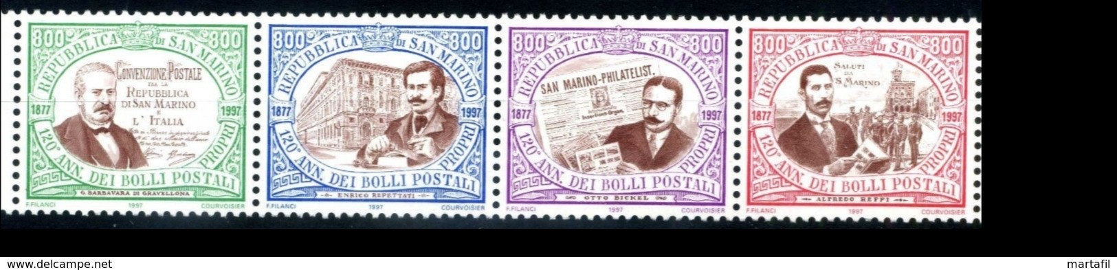 1997 SAN MARINO SET MNH ** - Nuevos