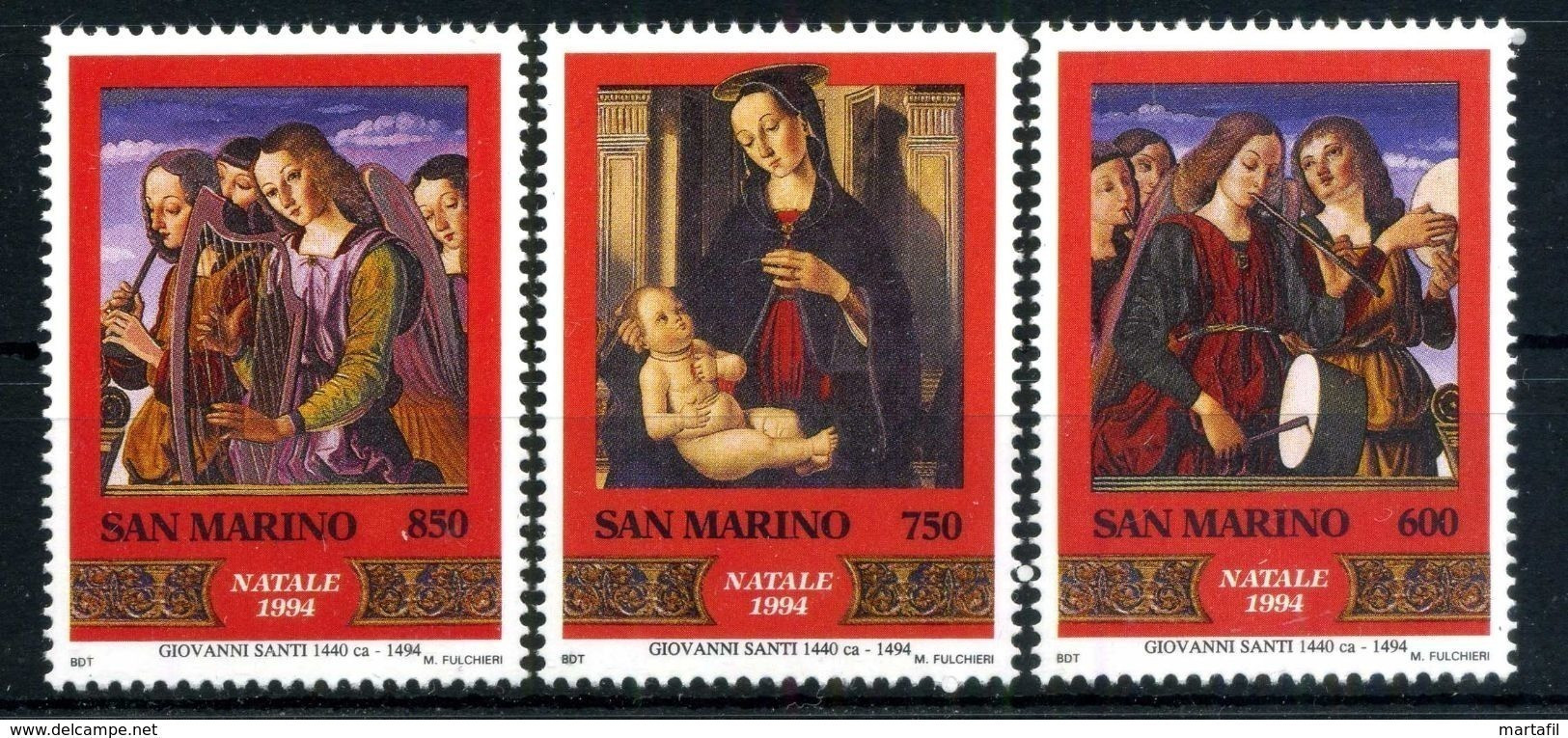 1994 SAN MARINO SERIE COMPLETA MNH ** - Unused Stamps