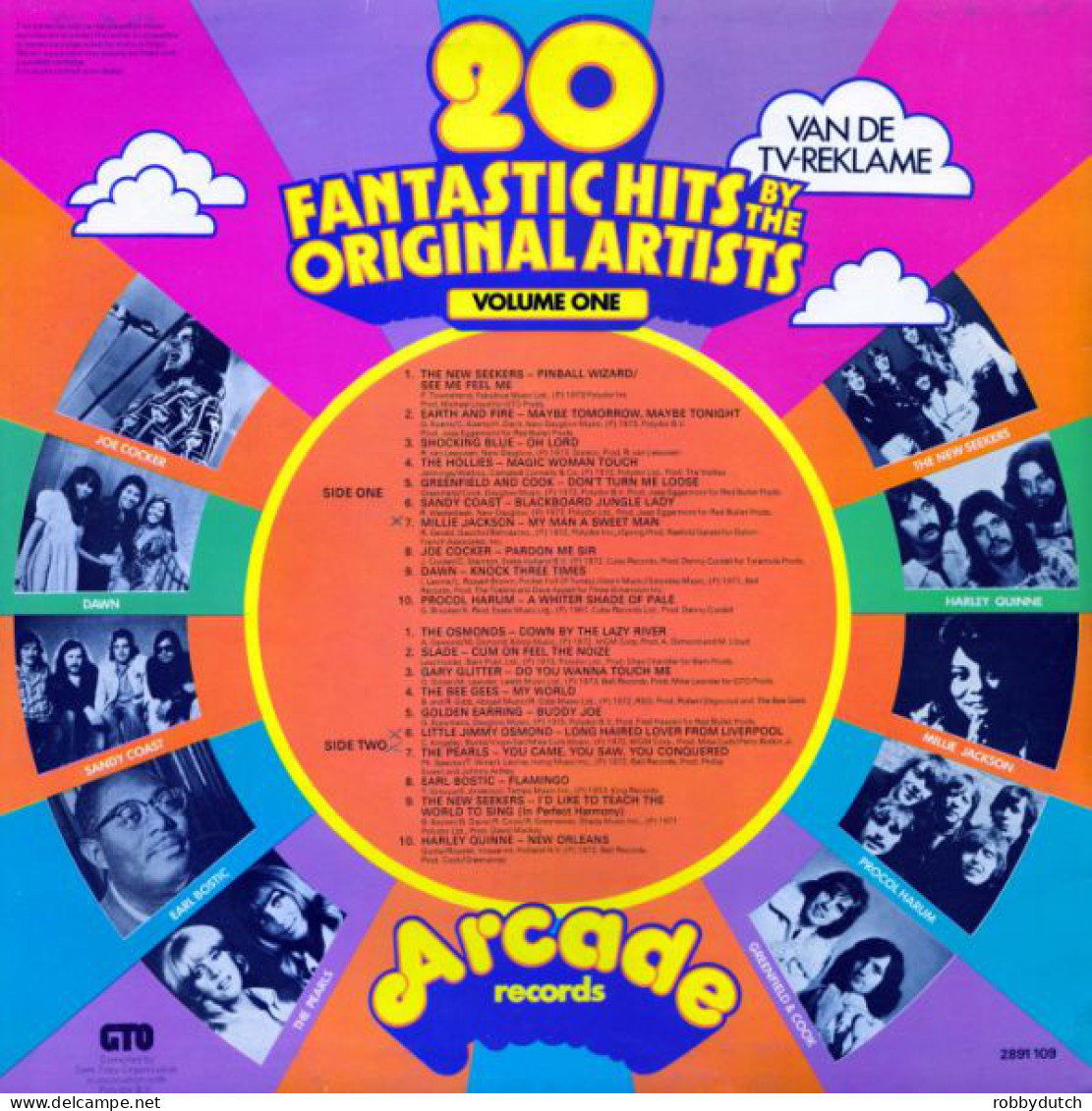 * LP *  20 FANTASTIC HITS BY THE ORIGINAL ARTISTS (Holland 1973) - Hit-Compilations
