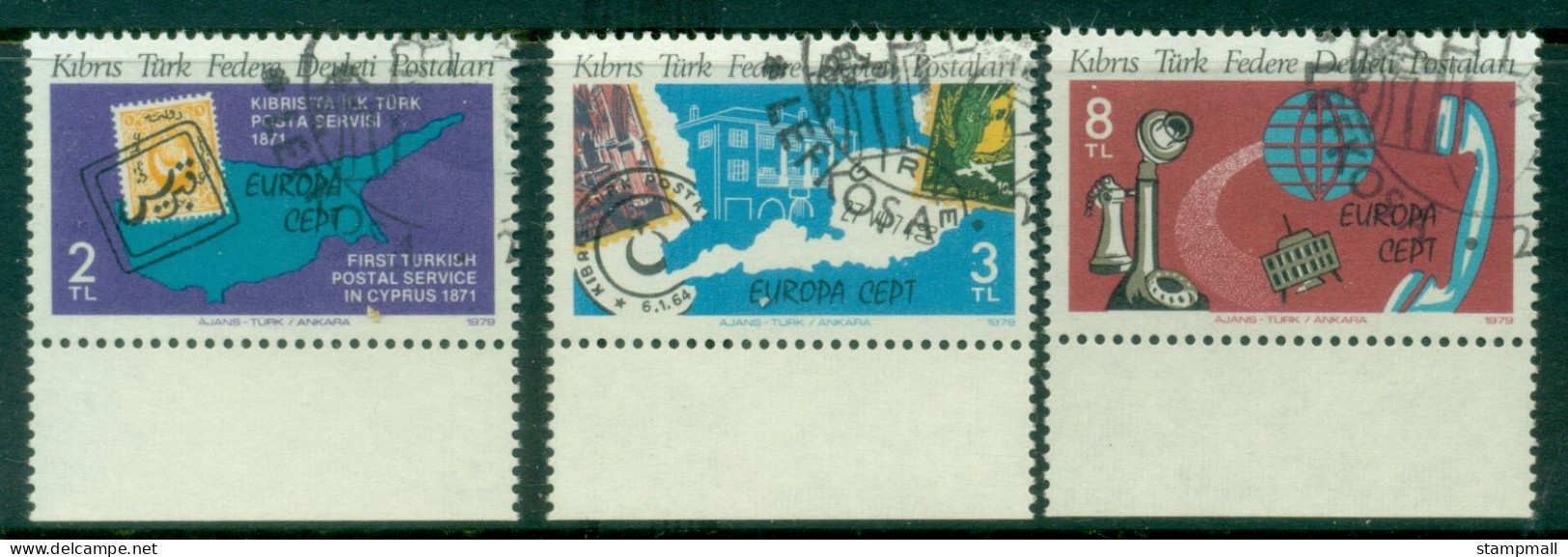 Cyprus Turkish 1979 Europa CTO - Oblitérés