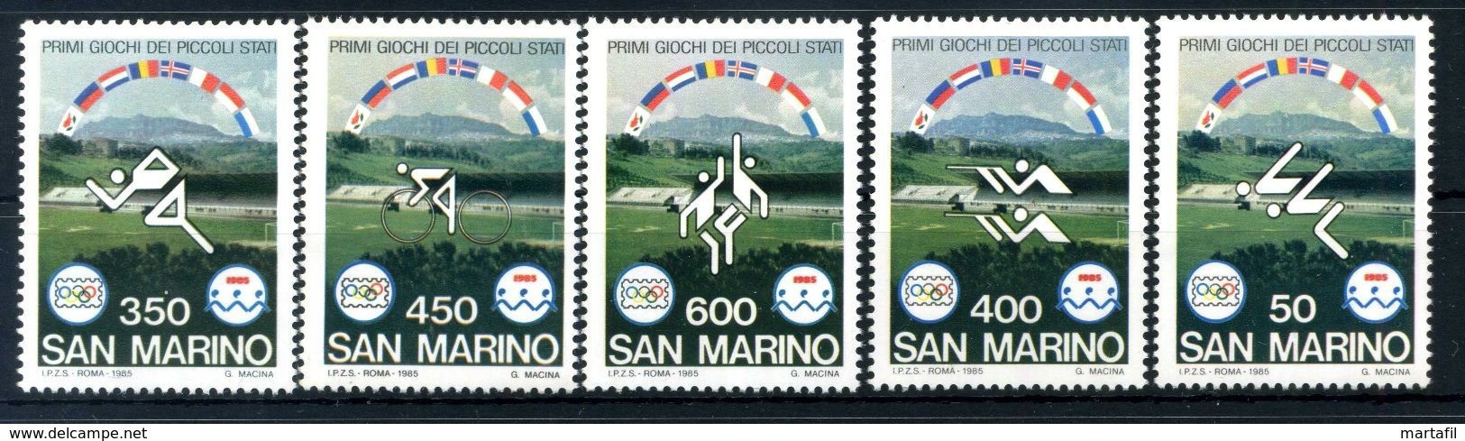 1985 SAN MARINO SET MNH ** - Ongebruikt