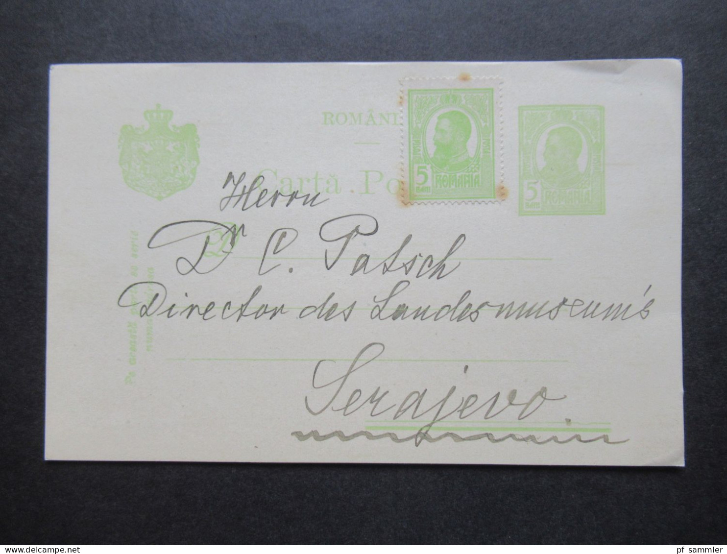 Ab 1918 Jugoslawien SHS Ganzsache Provisorium Des Staates DRZAVA Alte KuK Feldpostkarte Mit Überdruck! - Briefe U. Dokumente