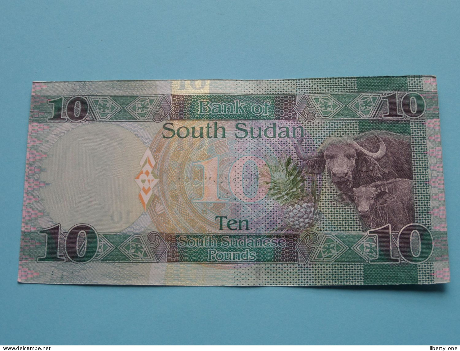 10 ( Ten ) Pound ( AU5654600 ) 2016 - Bank Of SOUTH SUDAN ( For Grade, Please See Photo ) UNC ! - Sudan