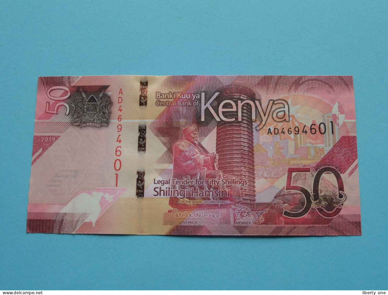 50 Shilingi Hamsini ( 2019 ) KENYA ( For Grade, Please See Photo ) UNC ! - Kenya