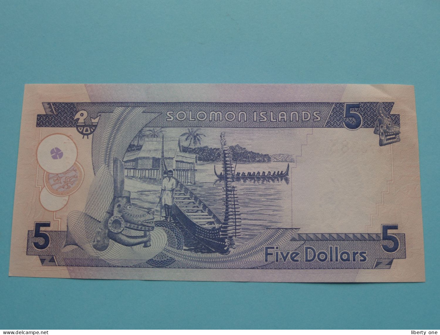 5 Dollars (Five) SOLOMON ISLANDS ( For Grade, Please See Photo ) UNC ! - Other - Oceania