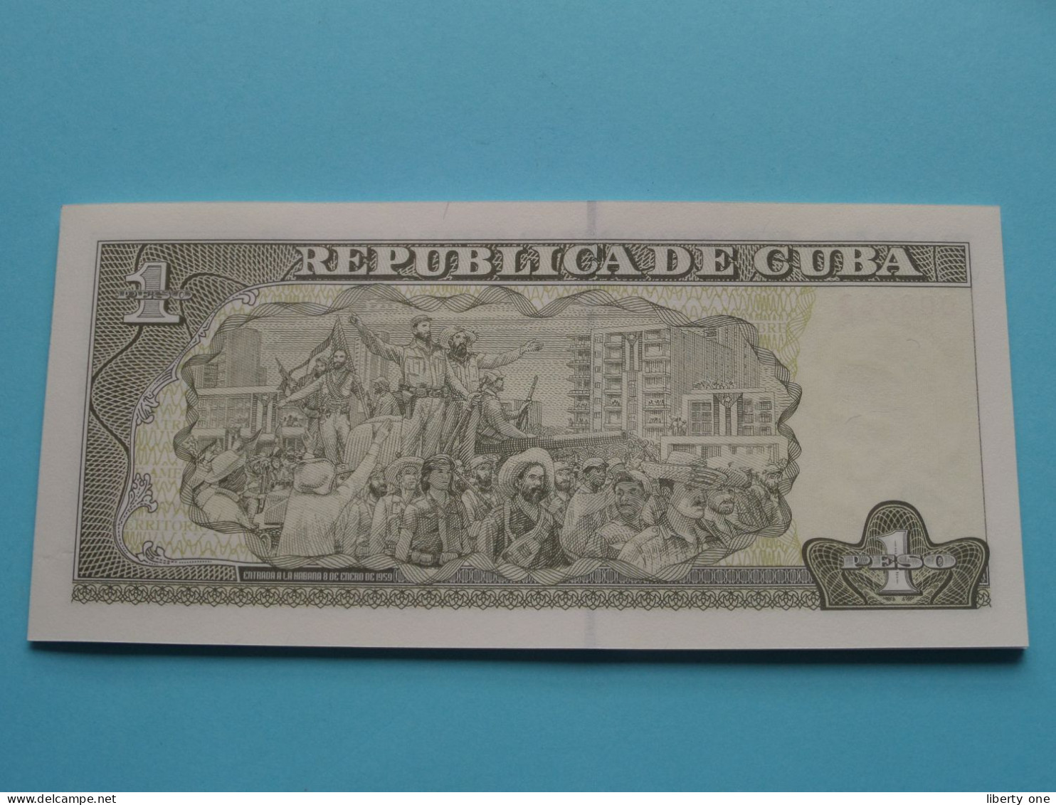 1 Peso ( 2016 ) Banco Central De CUBA ( For Grade, Please See Photo ) UNC ! - Kuba