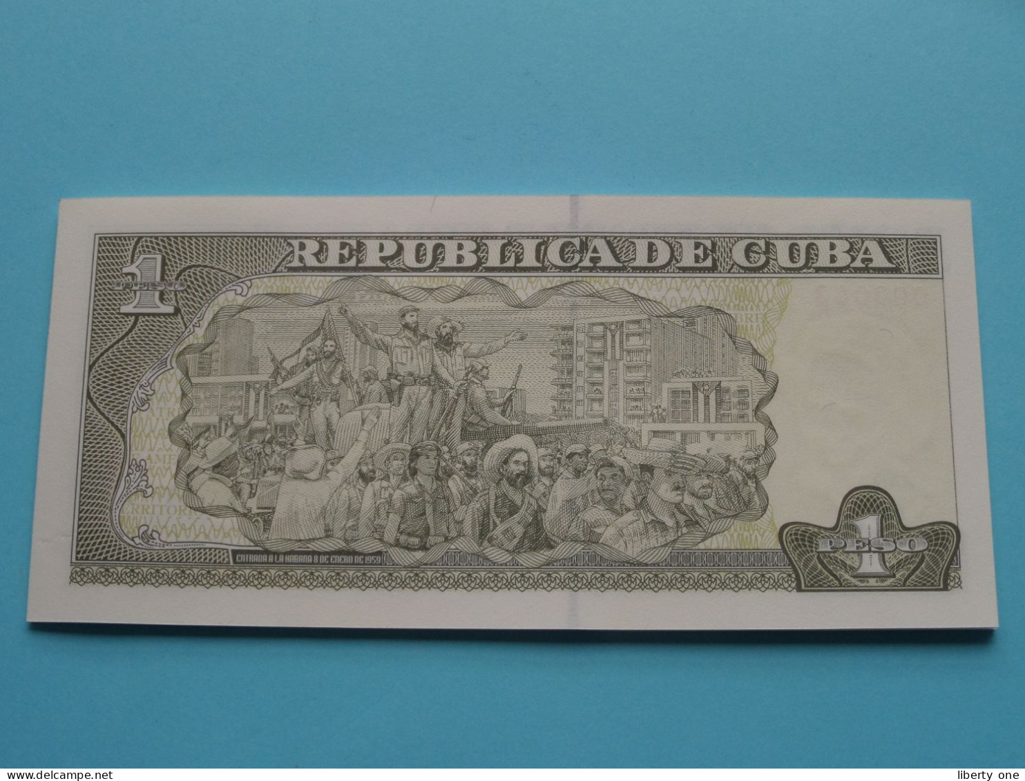 1 Peso ( 2016 ) Banco Central De CUBA ( For Grade, Please See Photo ) UNC ! - Cuba