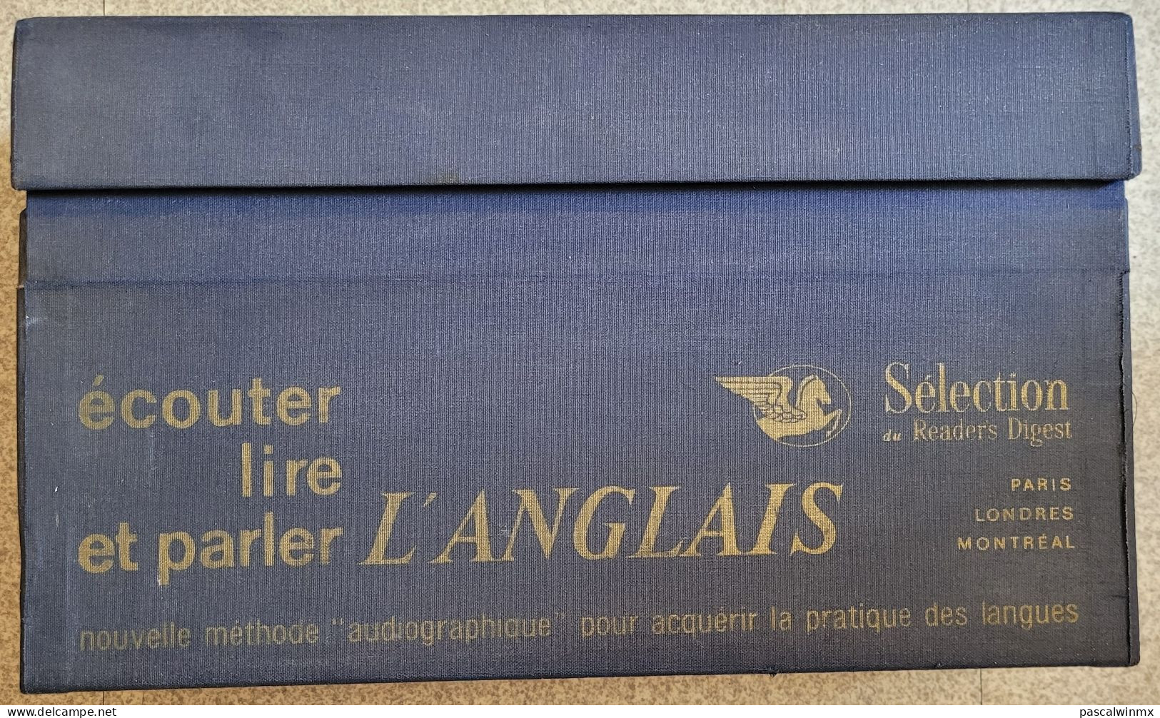 Méthode D'Apprentissage ANGLAIS - Vinyl 33 Tours  (Disques + Dictionnaire + Livre) - Langue Anglaise/ Grammaire