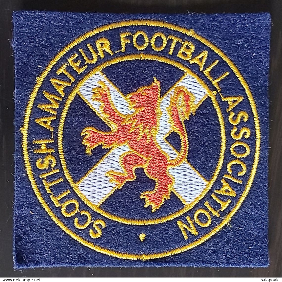 Scotland SCOTTISH Amateur Football Federation Association Union Football Soccer Fussball Calcio Futbol Futebol PATCH - Habillement, Souvenirs & Autres