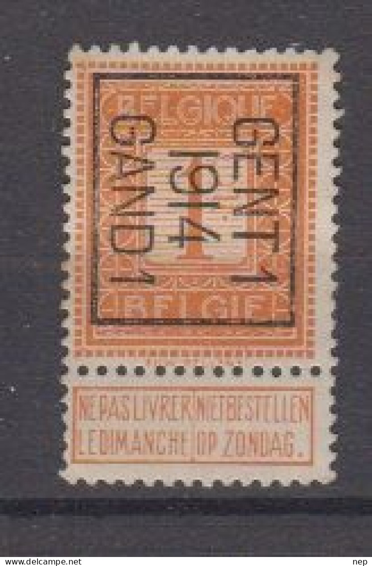 BELGIË - PREO - Nr 46 B  - GENT1 "1914" GAND1 - (*) - Typo Precancels 1912-14 (Lion)