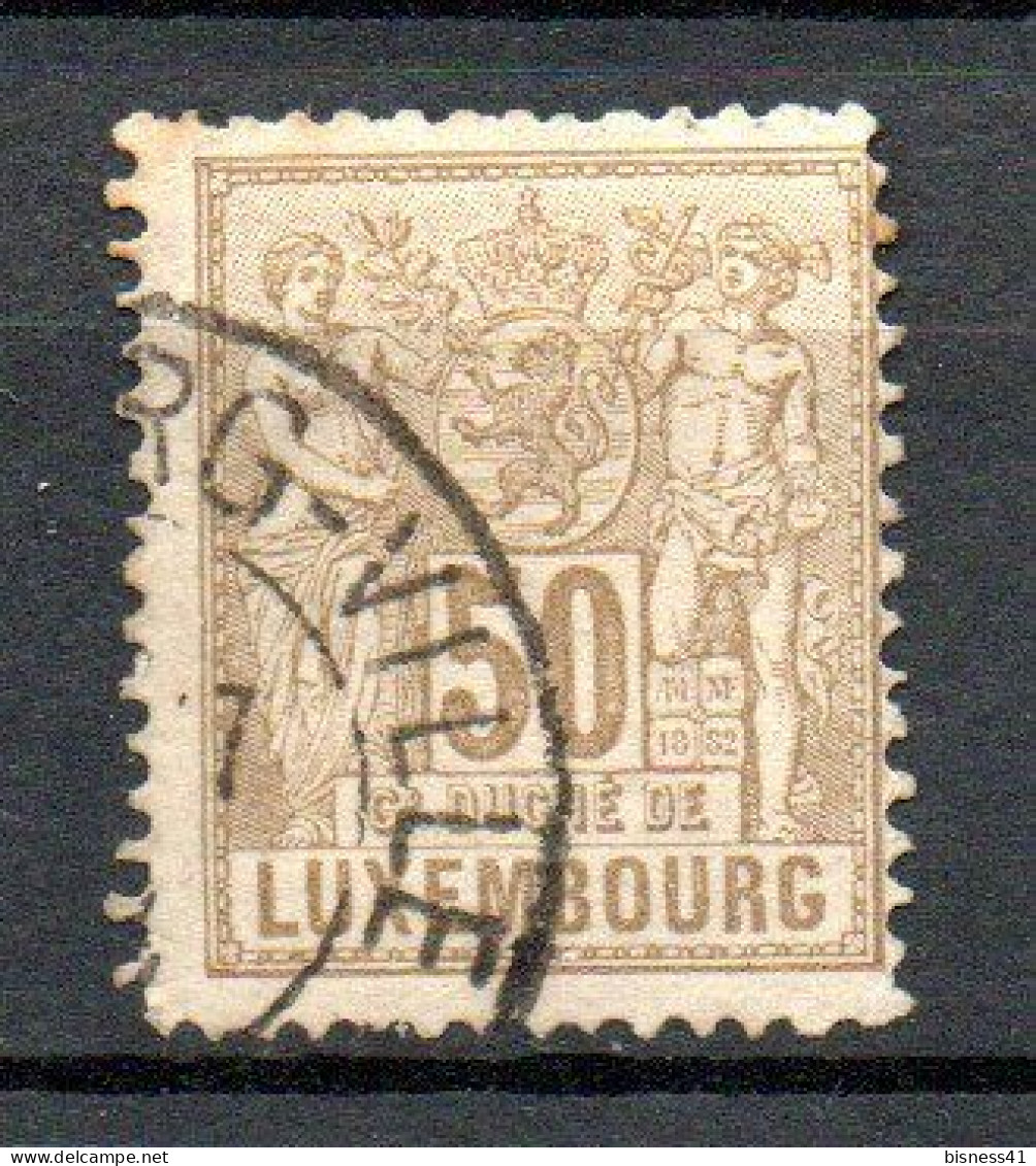 Col33 Luxembourg 1882 N° 56 Oblitéré  Cote : 5,00 € - 1882 Allegorie