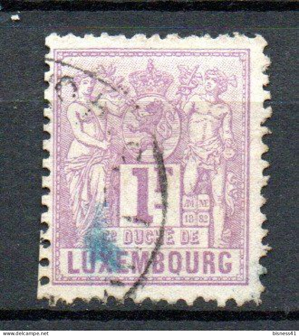 Col33 Luxembourg 1882 N° 57 Oblitéré  Cote : 10,00 € - 1882 Allegory