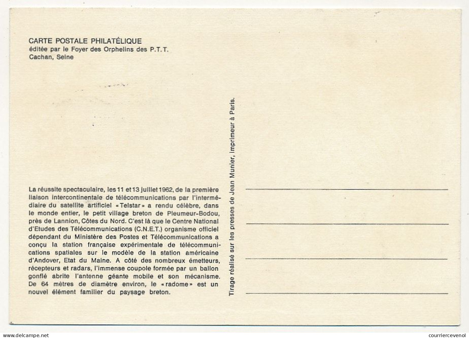 FRANCE - 2 Cartes Maximum - 0,25 Et 0,50 - Première Liaison Télévision Par Satellite - Pleumeur Bodou - 28/9/1962 - 1960-1969