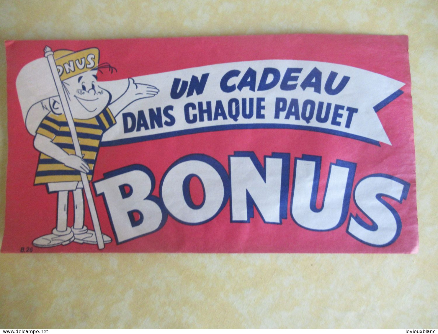 Chapeau Publicitaire Papier " Tour De France "/ BONUS /Un Cadeau Dans Chaque Paquet/ Vers 1955-1965              JE252 - Jugetes Antiguos