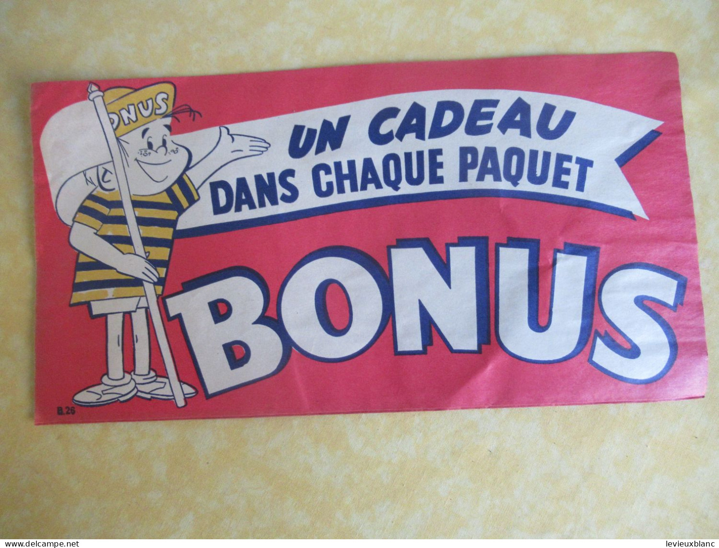 Chapeau Publicitaire Papier " Tour De France "/ BONUS /Un Cadeau Dans Chaque Paquet/ Vers 1955-1965              JE252 - Oud Speelgoed