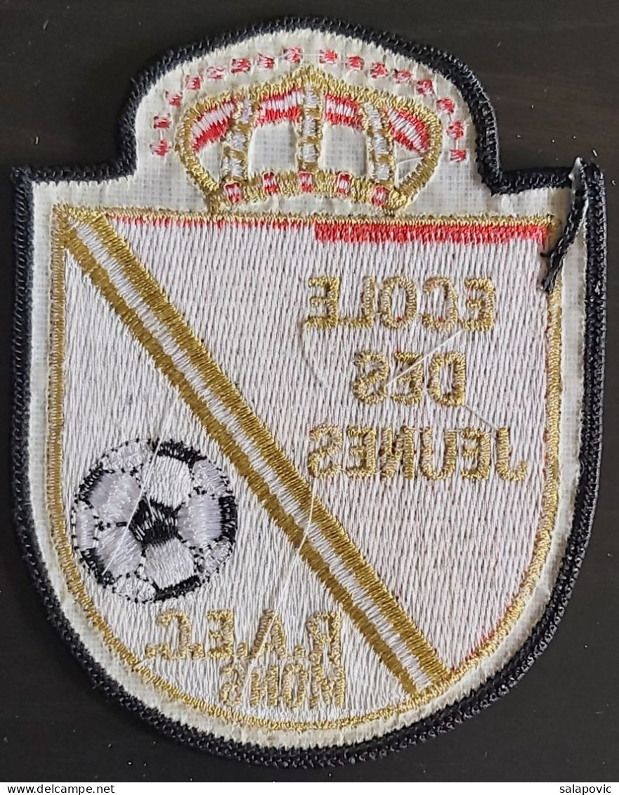 RAEC Royal Albert Elizabeth Club De Mons Belgium Football Club Soccer Fussball Calcio Futbol Futebol PATCH - Habillement, Souvenirs & Autres