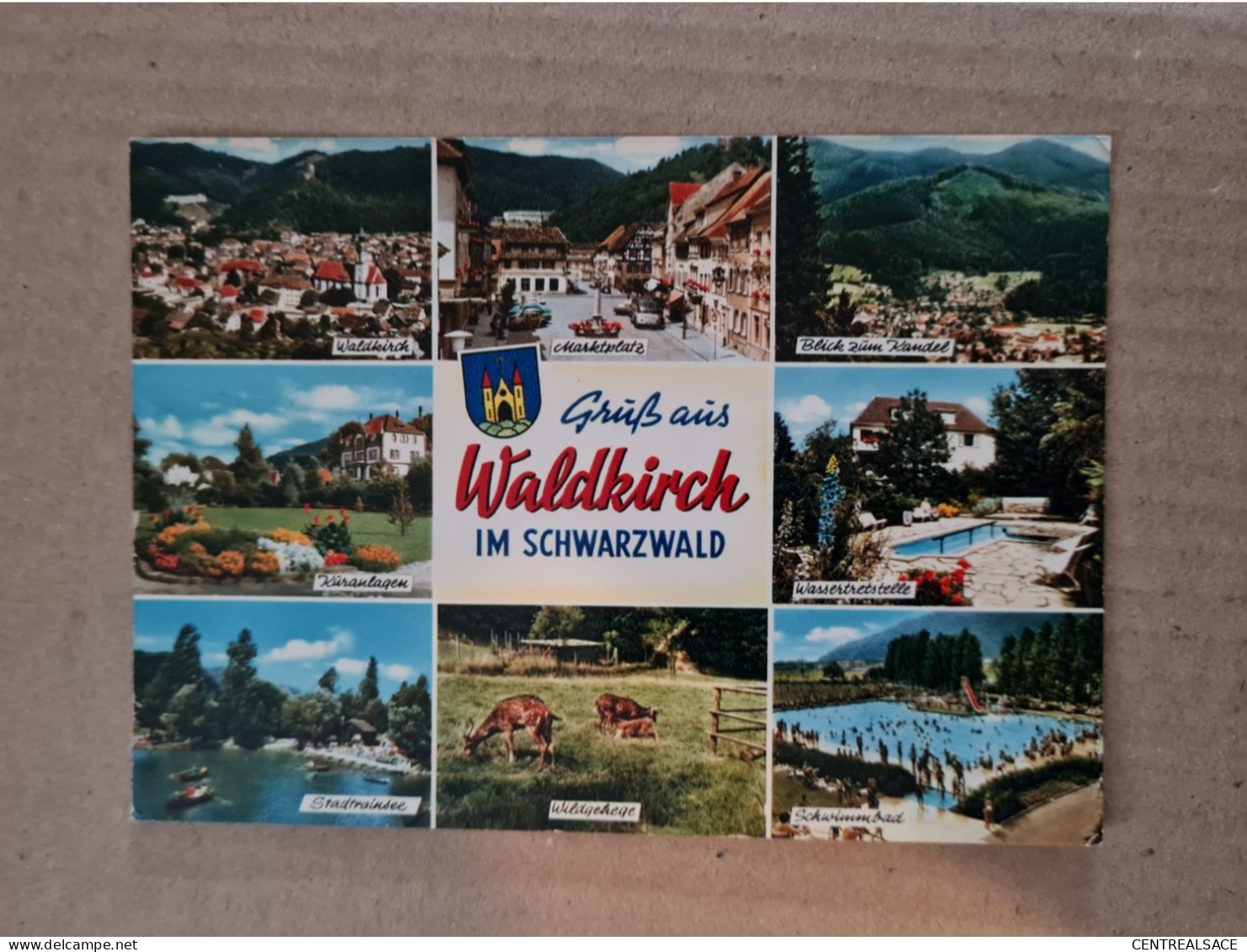 Carte WALDKIRCH MULTIVUES - Waldkirch