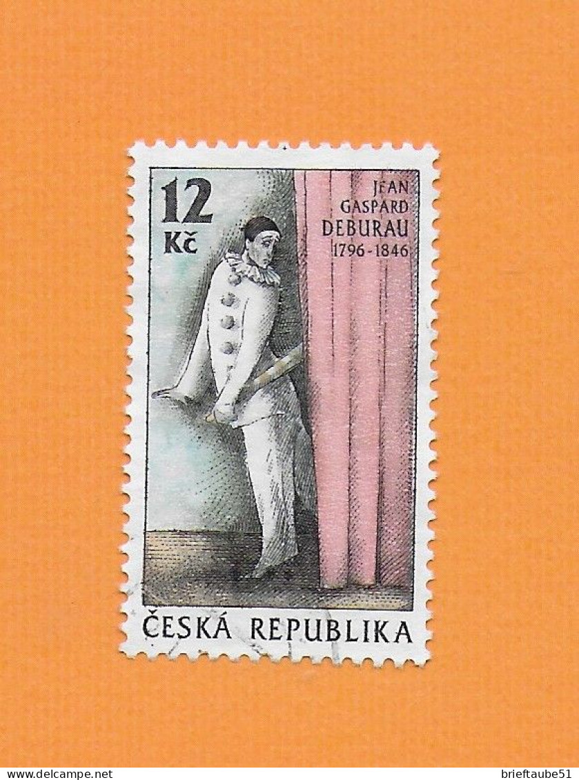 CZECH REPUBLIC 1996 Gestempelt°Used/Bedarf   MiNr. 115  "CLOWN # PANTOMINE"" - Used Stamps