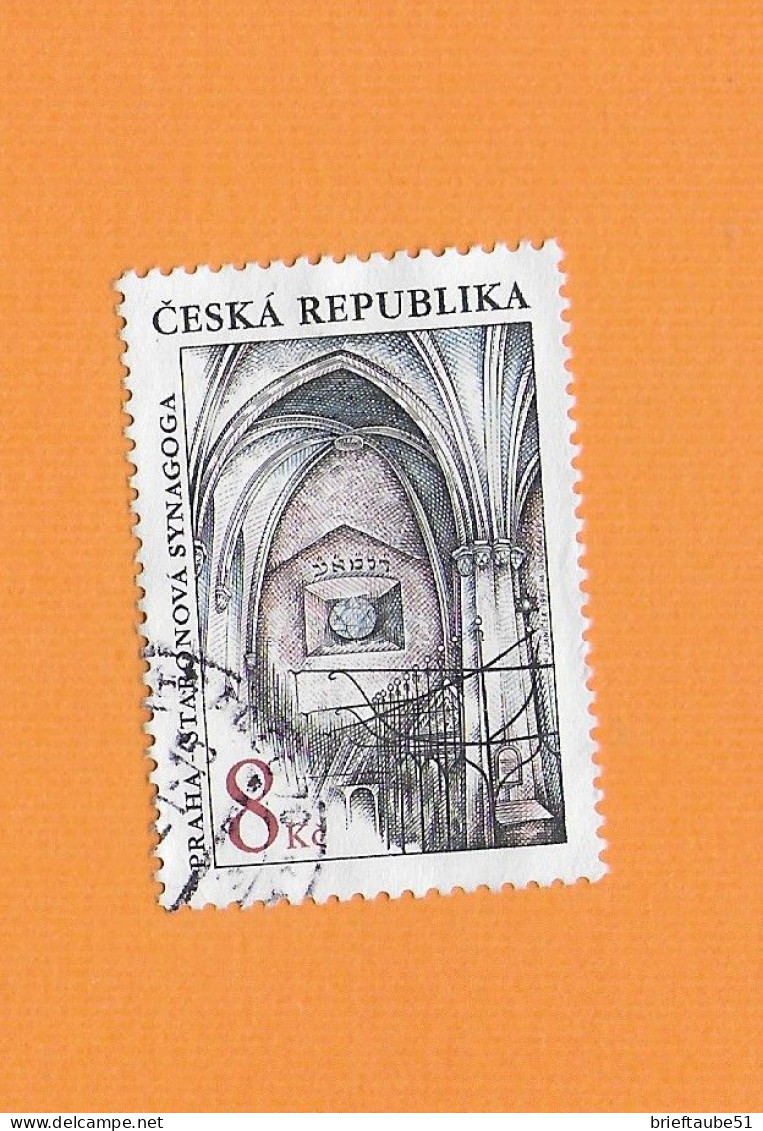 CZECH REPUBLIC 1997 Gestempelt°Used/Bedarf   MiNr. 142  "Altneusynagode In Parg" - Used Stamps
