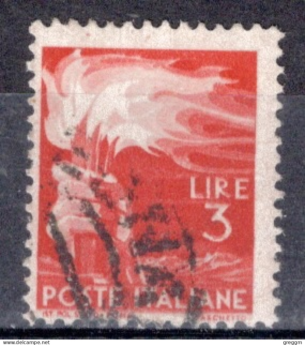 Italy 1945 Single Definitive Stamp In Fine Used - Afgestempeld