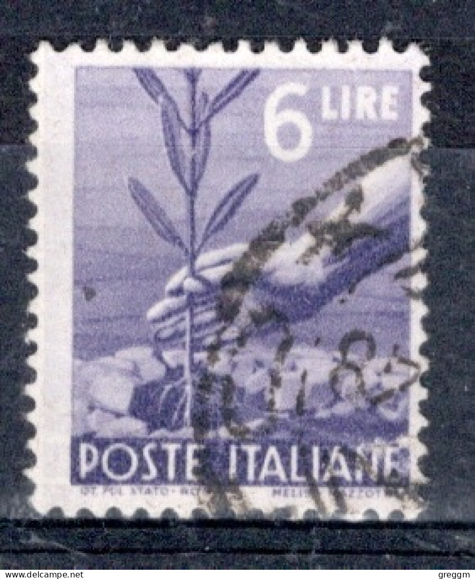 Italy 1945 Single Definitive Stamp In Fine Used - Usados