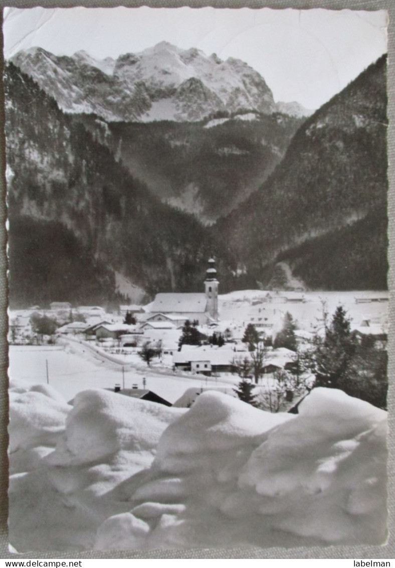 GERMANY DEUTSCHLAND MISC INZELL OBERBAYERN SKY WINTER KARTE POSTKARTE ANSICHTSKARTE POSTCARD CARD CARTE POSTALE CP PC AK - Donauwoerth