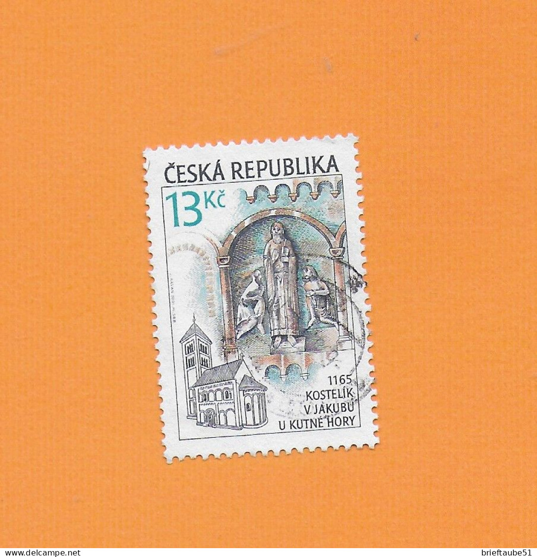 CZECH REPUBLIC 2000 Gestempelt°Used/Bedarf   MiNr. 284  "Theologe Jan Amos Komensky" - Gebraucht